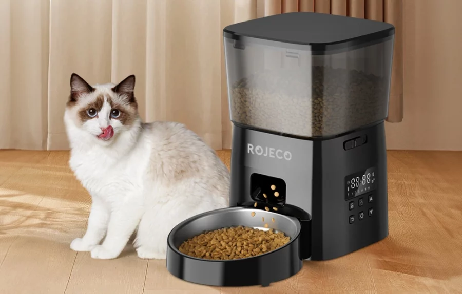 ROJECO Automatic Cat Feeder Review: Best Solution for Pet Owners